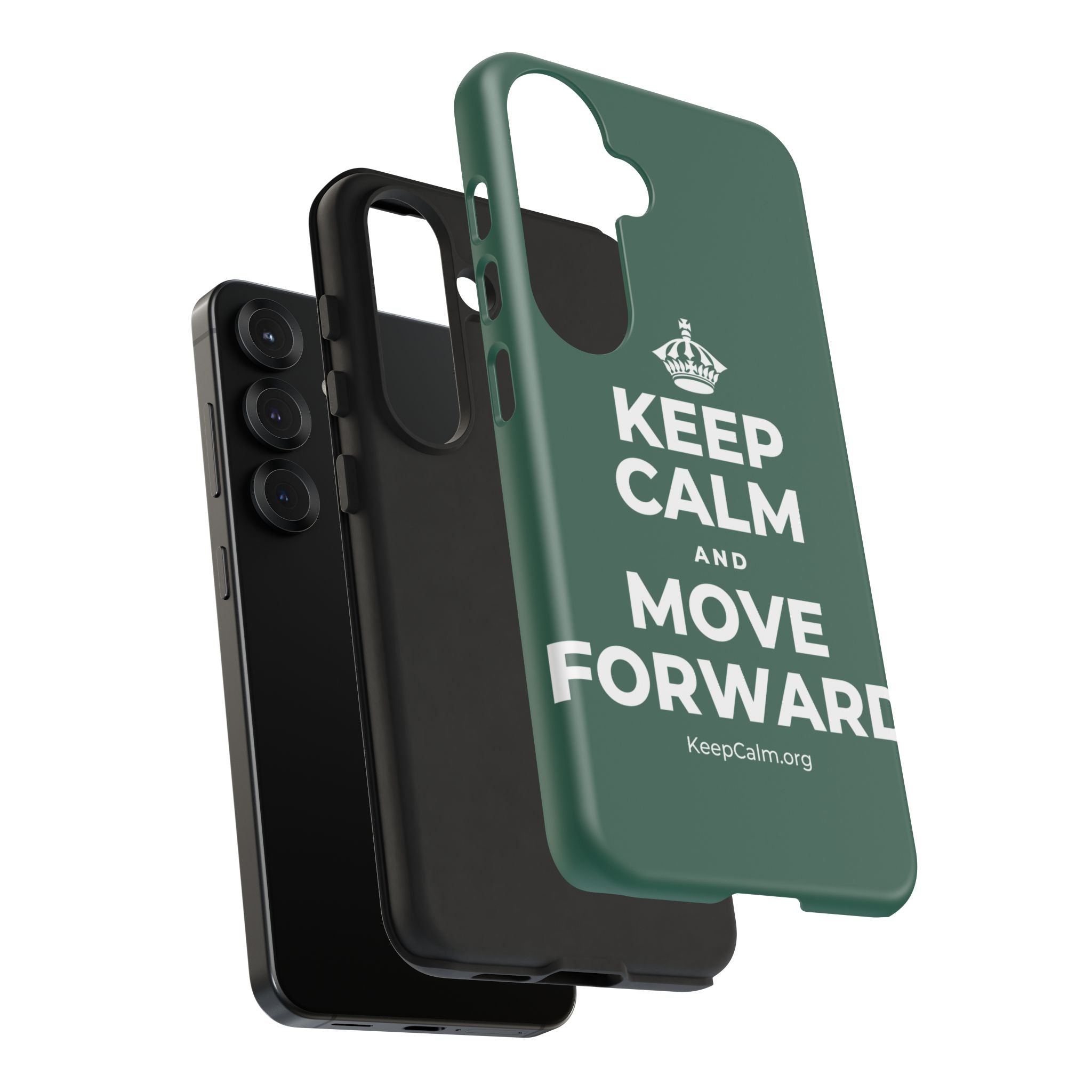 KEEP CALM AND MOVE FORWARD Phone Case