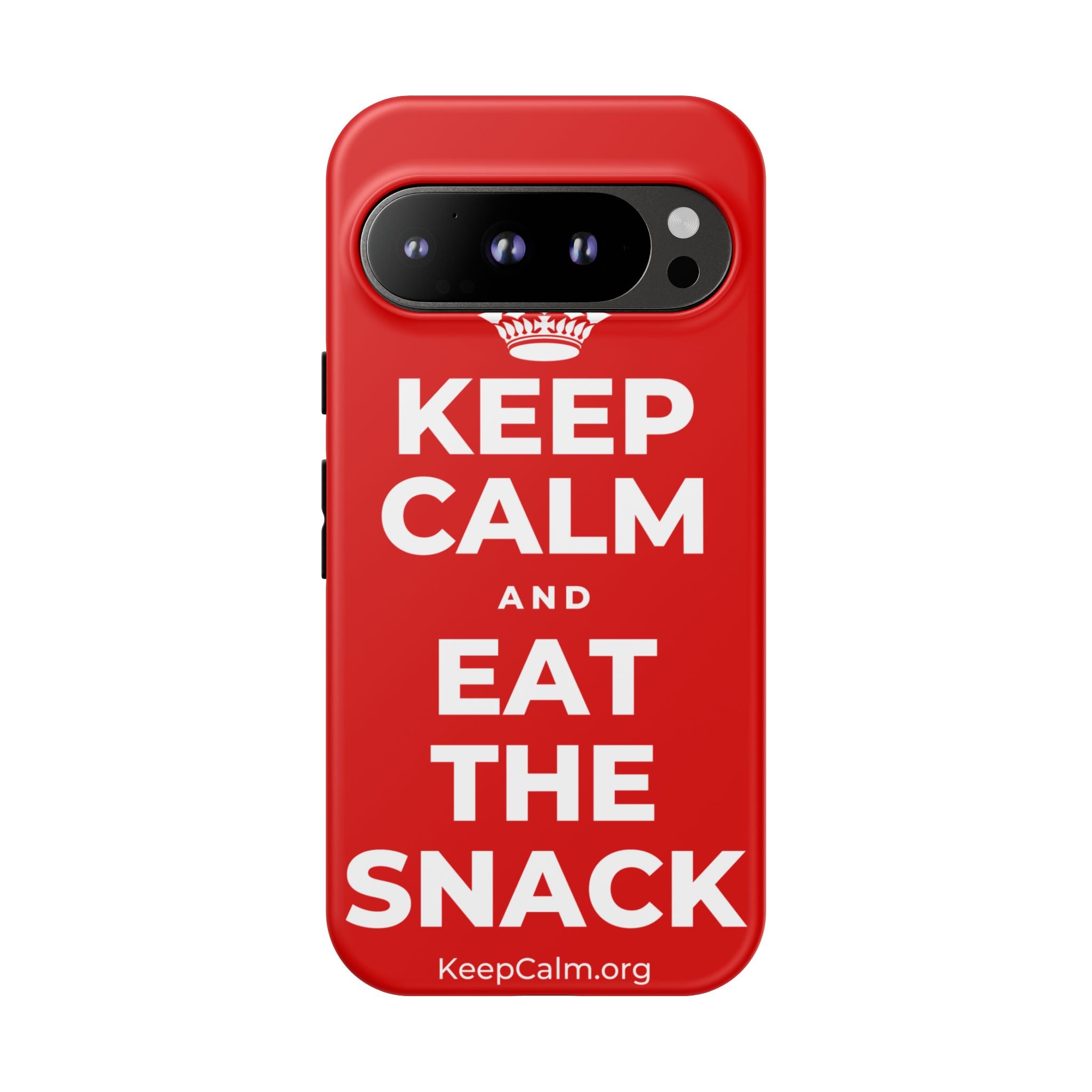 KEEP CALM AND EAT THE SNACK Phone Case