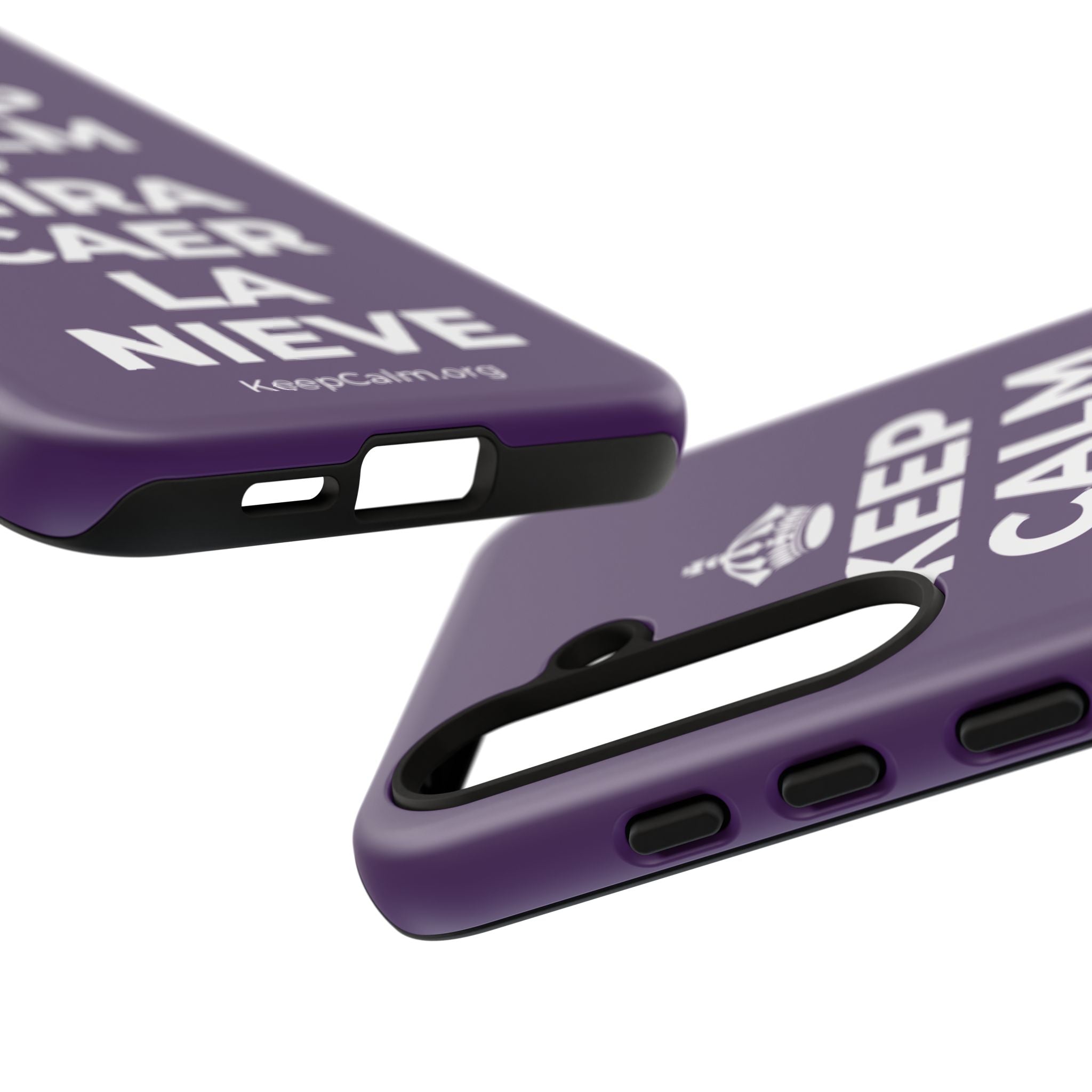 KEEP CALM Y MIRA CAER LA NIEVE Phone Case