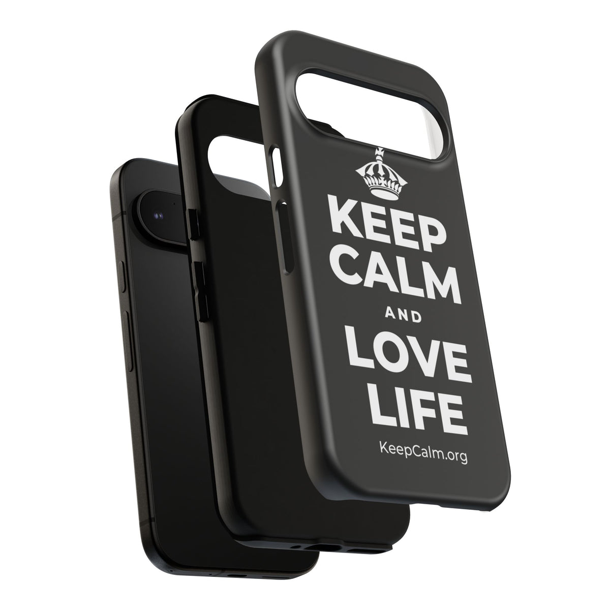 KEEP CALM AND LOVE LIFE Phone Case