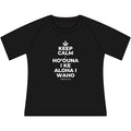 KEEP CALM A HOʻOUNA I KE ALOHA I WAHO Women's Raglan Tee