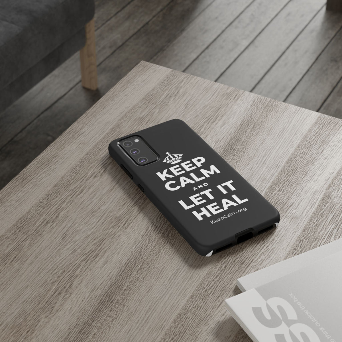 KEEP CALM AND LET IT HEAL Phone Case