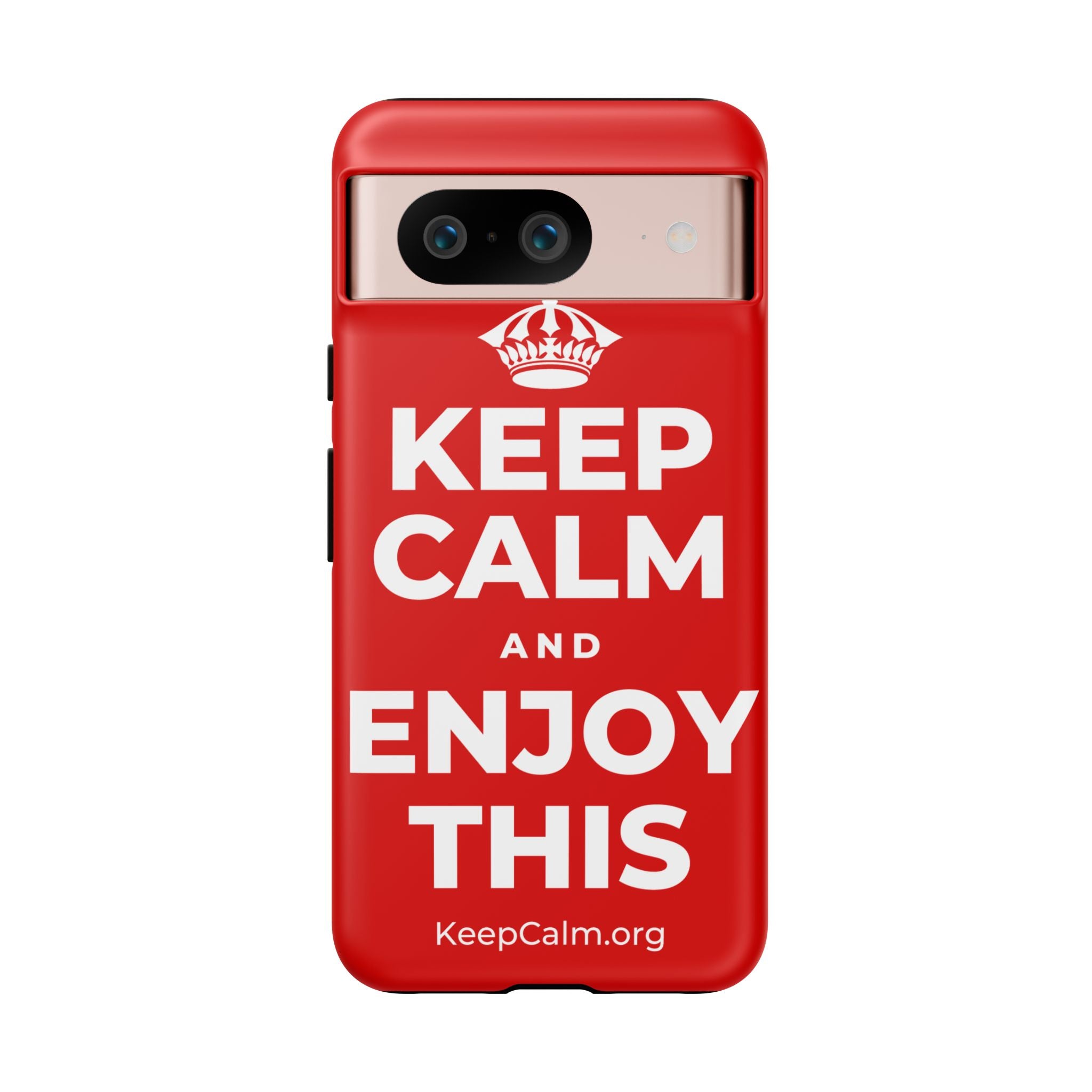 KEEP CALM AND ENJOY THIS Phone Case