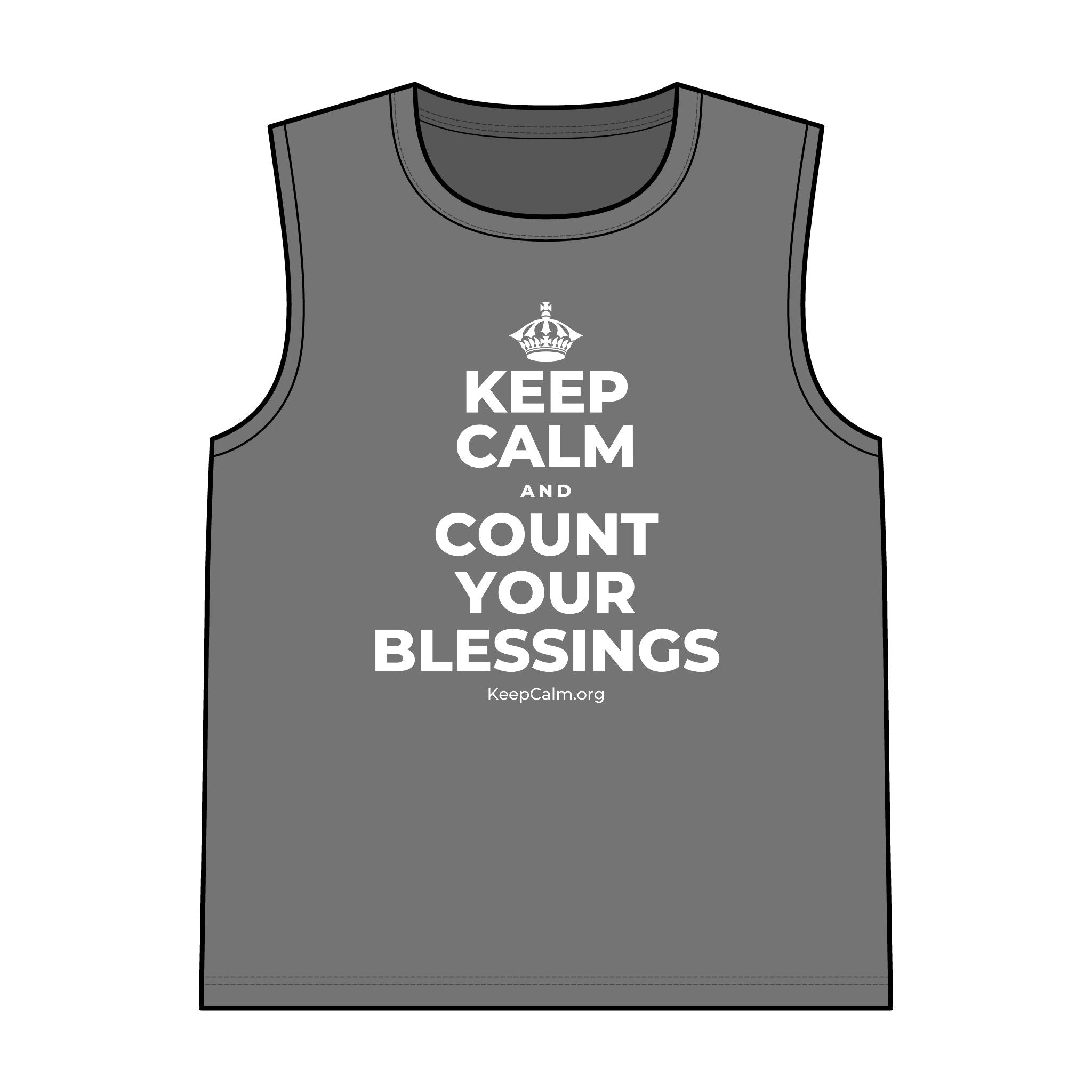 KEEP CALM AND COUNT YOUR BLESSINGS Tank Top