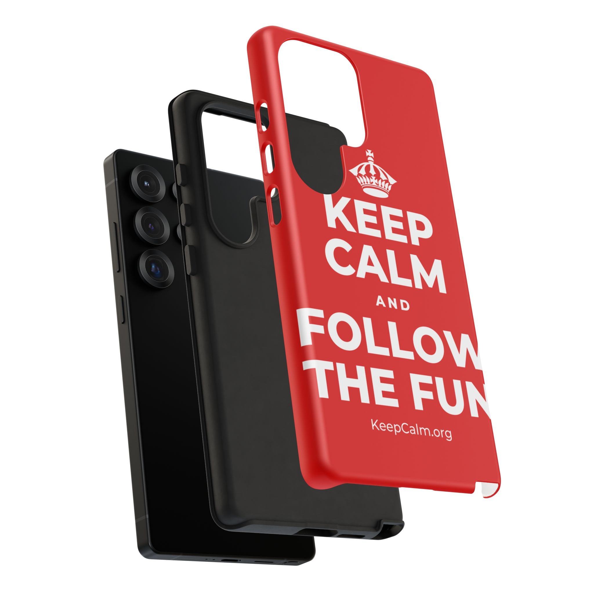 KEEP CALM AND FOLLOW THE FUN Phone Case