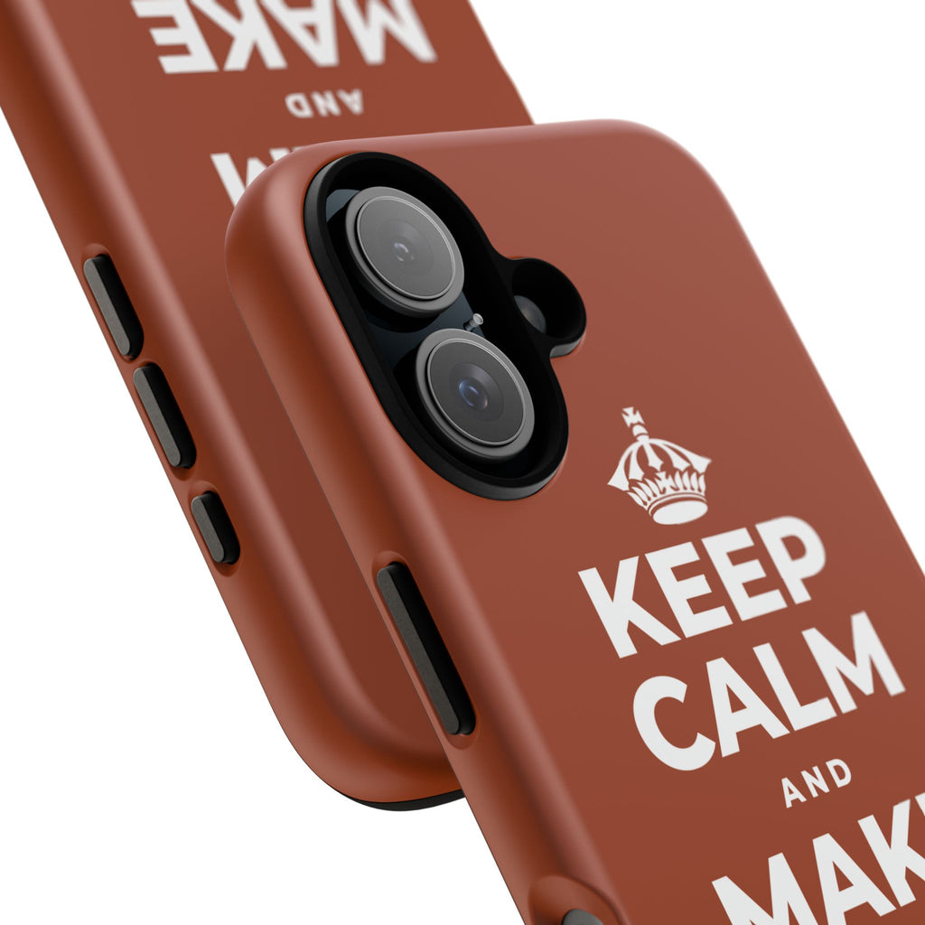 KEEP CALM AND MAKE YOUR MOVE Phone Case