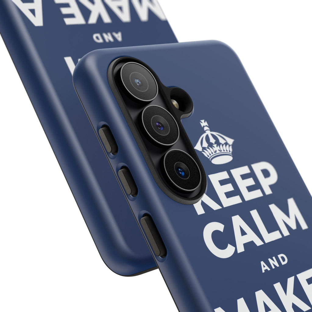 KEEP CALM AND MAKE A WARM MEMORY Phone Case