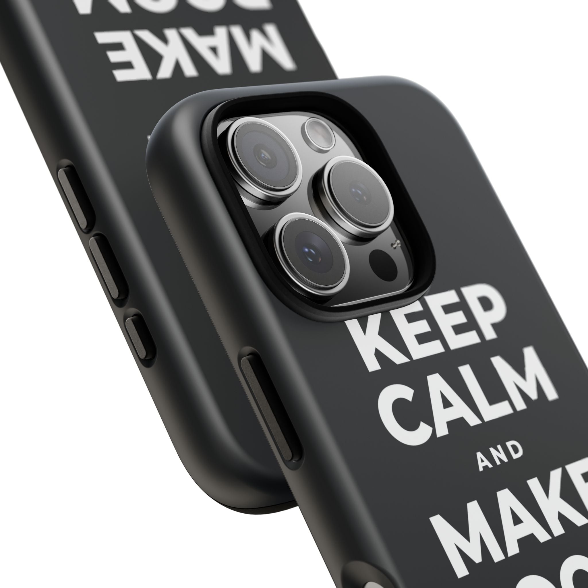 KEEP CALM AND MAKE ROOM FOR FUN Phone Case (Dark)