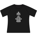 KEEP CALM AND LET YOUR FEELINGS MAKE SENSE Women's Raglan Tee