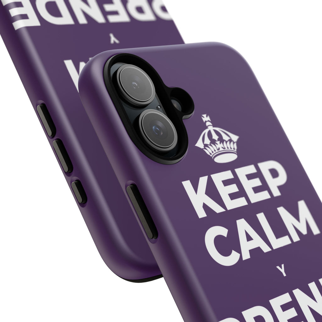 KEEP CALM Y PRENDE UNA VELA Phone Case