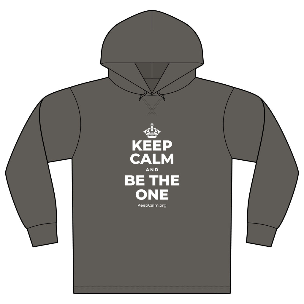 KEEP CALM AND BE THE ONE Organic Hoodie Tee