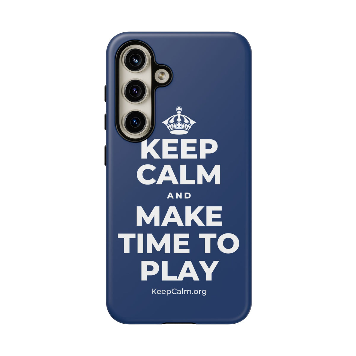 KEEP CALM AND MAKE TIME TO PLAY Phone Case