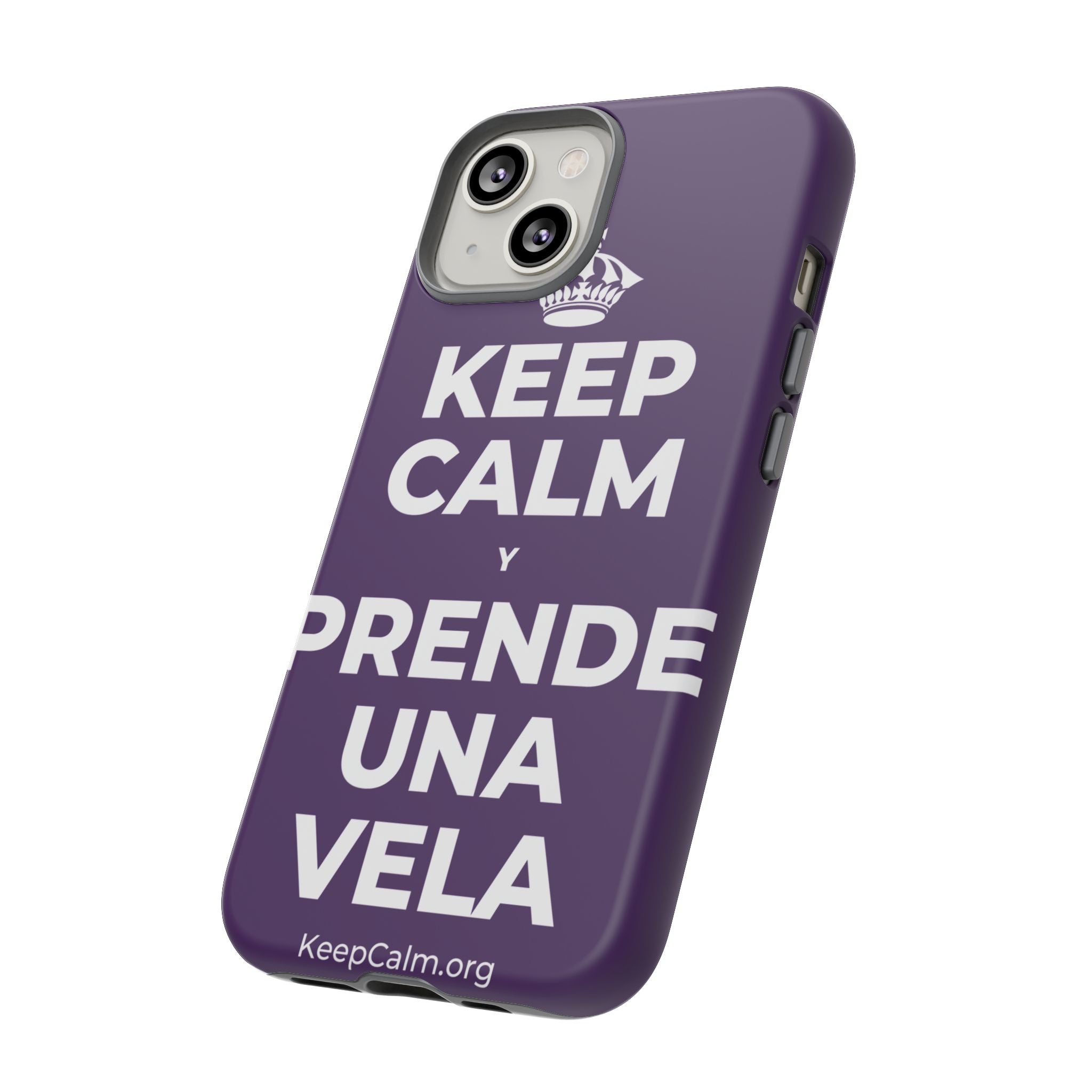 KEEP CALM Y PRENDE UNA VELA Phone Case