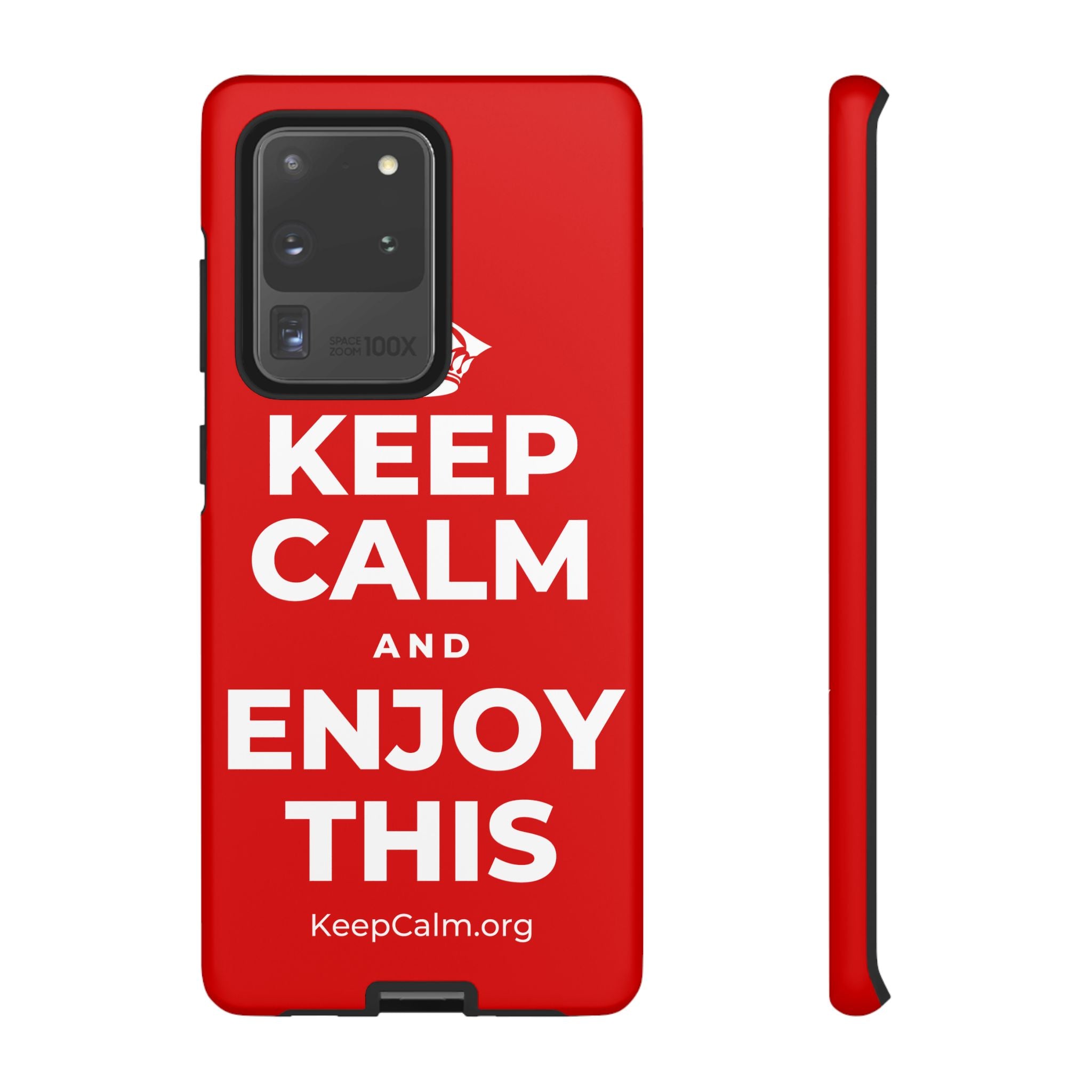 KEEP CALM AND ENJOY THIS Phone Case