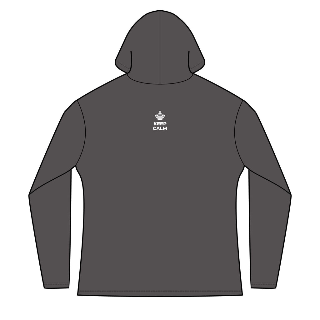 KEEP CALM AND MAKE MUSIC THAT HEALS Women's Long Sleeve Hoodie