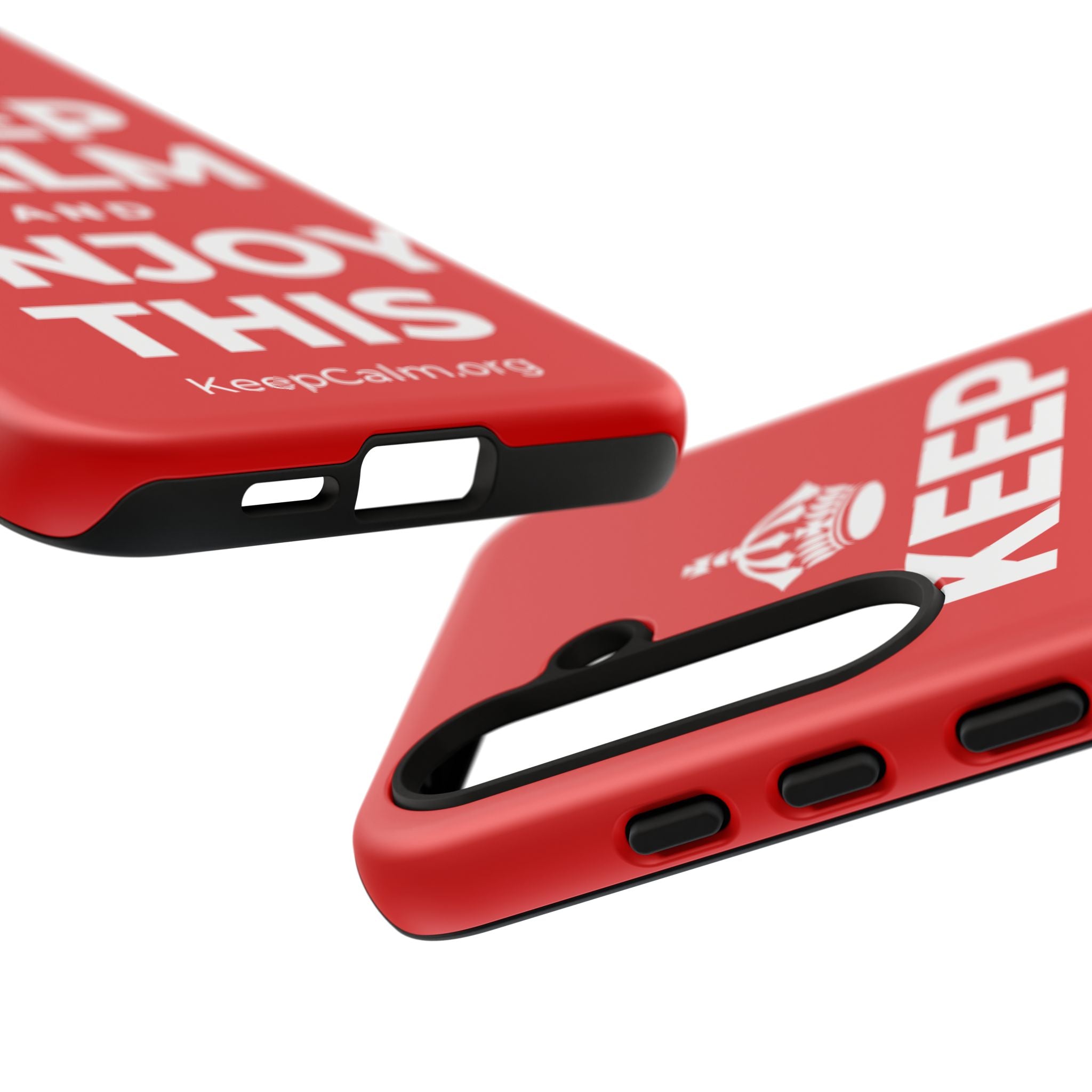 KEEP CALM AND ENJOY THIS Phone Case