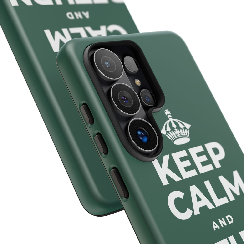 KEEP CALM AND RETURN HOME Phone Case