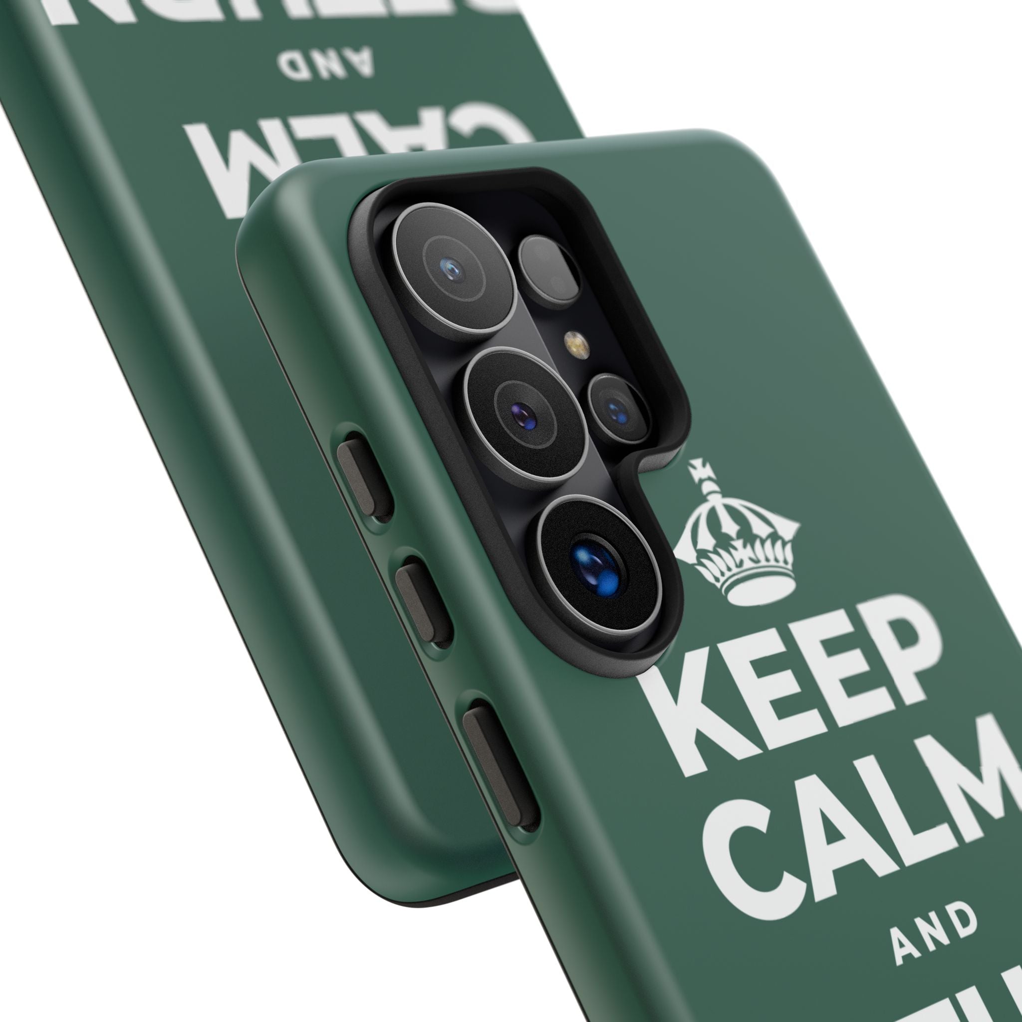 KEEP CALM AND RETURN HOME Phone Case
