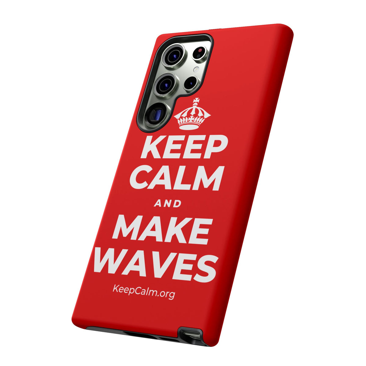 KEEP CALM AND MAKE WAVES Phone Case