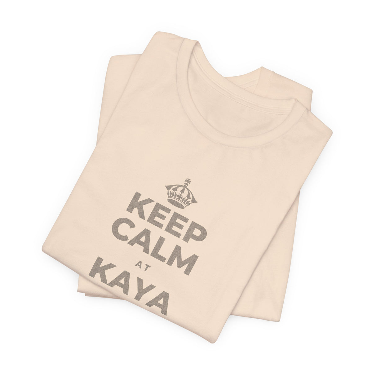 KEEP CALM AT KAYA MONG MATUTO NG KAHIT ANO T-Shirt (Soft Cream–Heather Mauve)