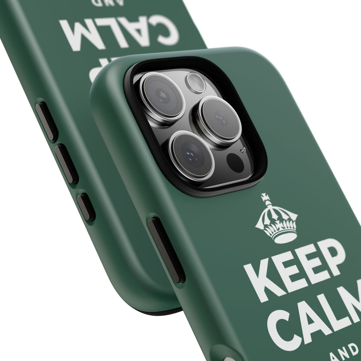 KEEP CALM AND BREATHE Phone Case