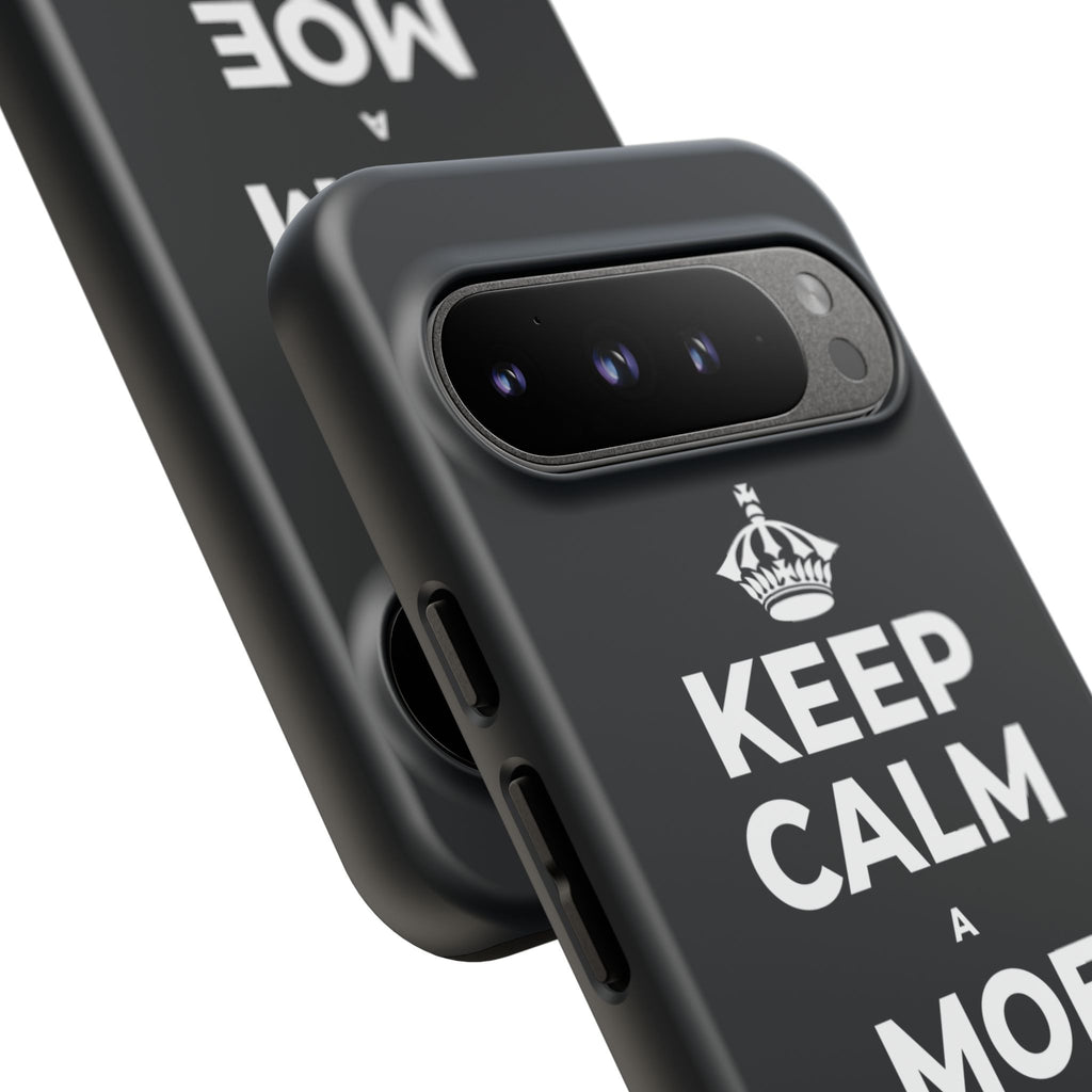 KEEP CALM A MOE WĀWAE I KA PŌ Phone Case (Dark)