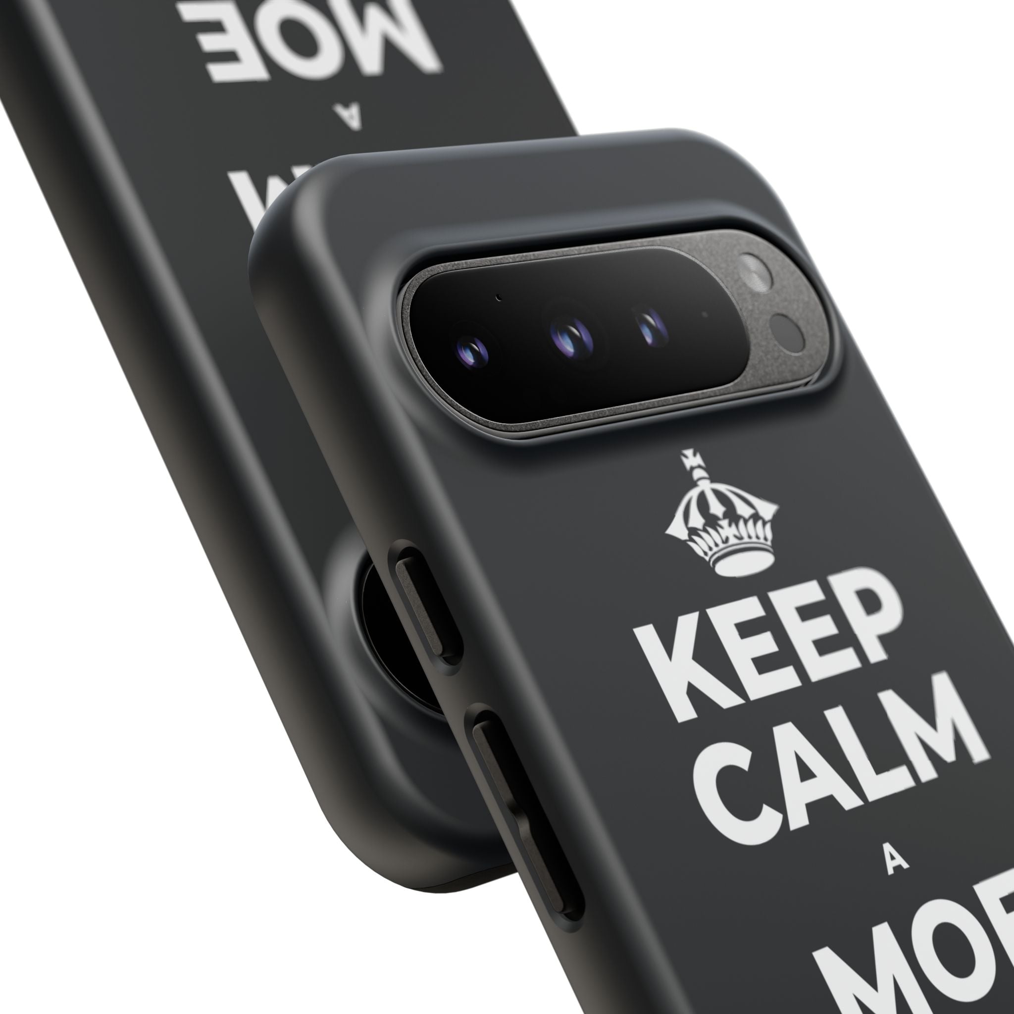 KEEP CALM A MOE WĀWAE I KA PŌ Phone Case (Dark)