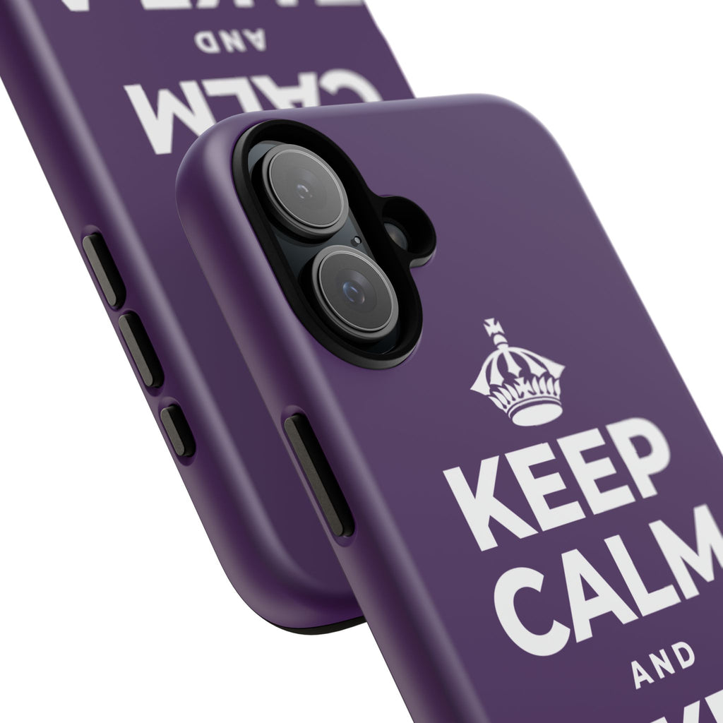 KEEP CALM AND TAKE A BREATH Phone Case
