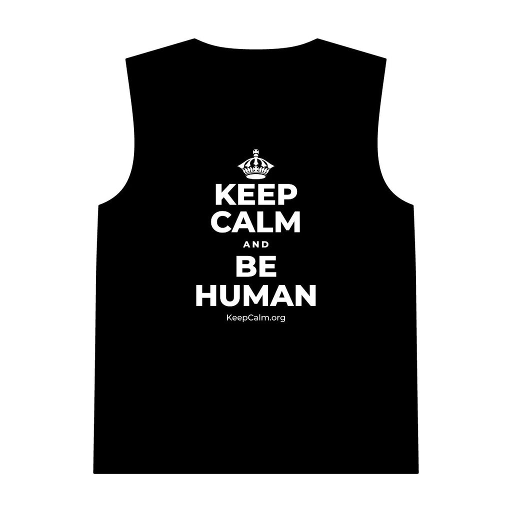 KEEP CALM AND BE HUMAN Tank Top
