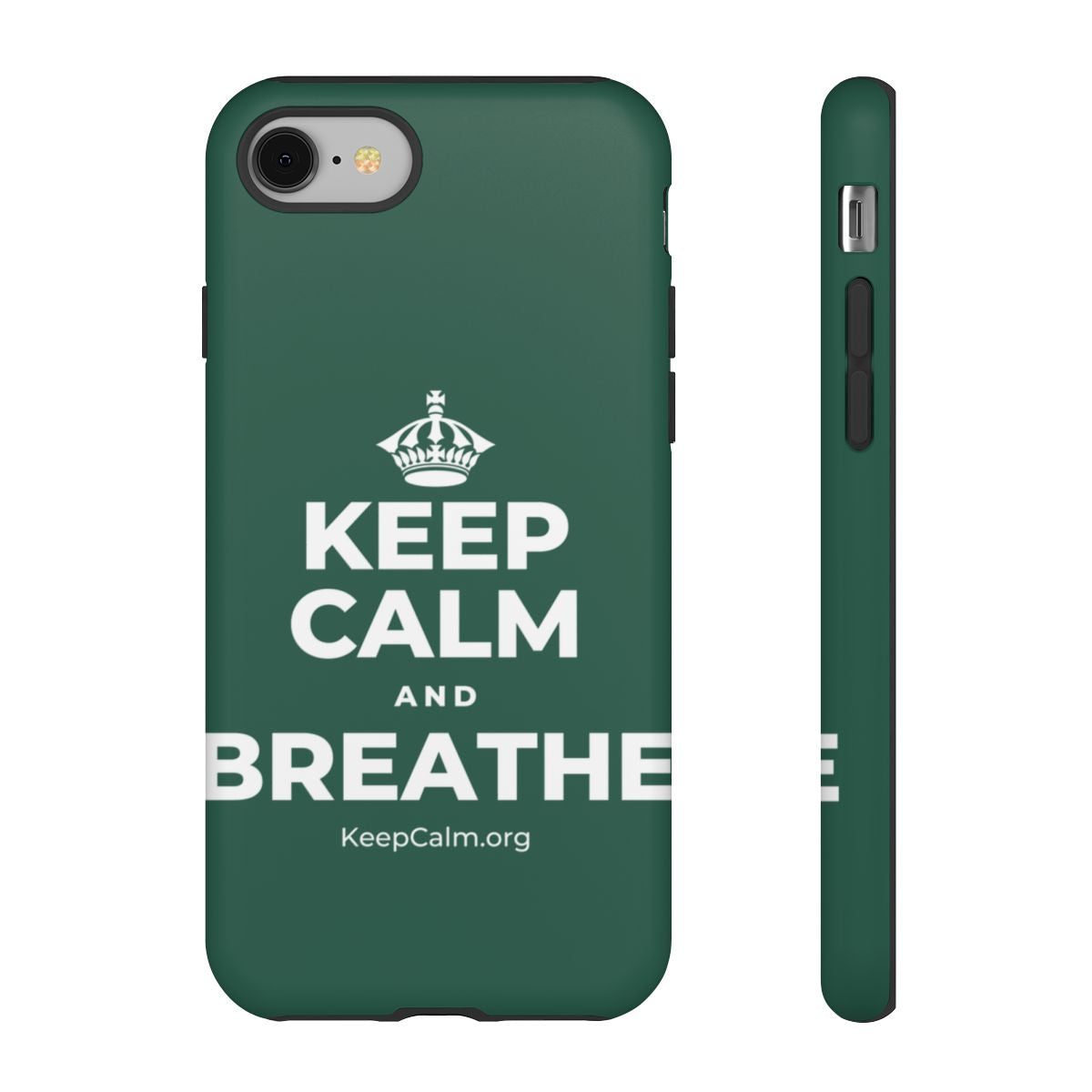 KEEP CALM AND BREATHE Phone Case