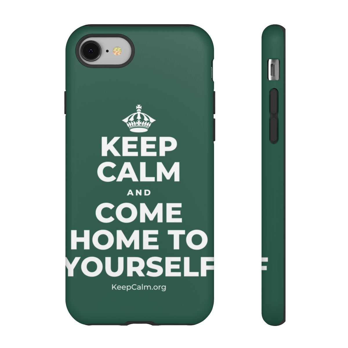 KEEP CALM AND COME HOME TO YOURSELF Phone Case