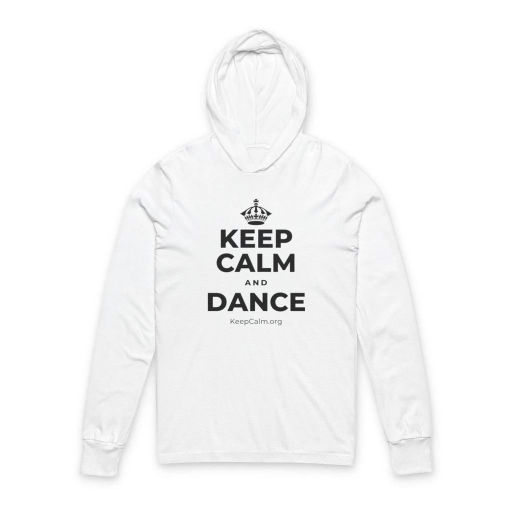KEEP CALM AND DANCE Hooded Long Sleeve Tee