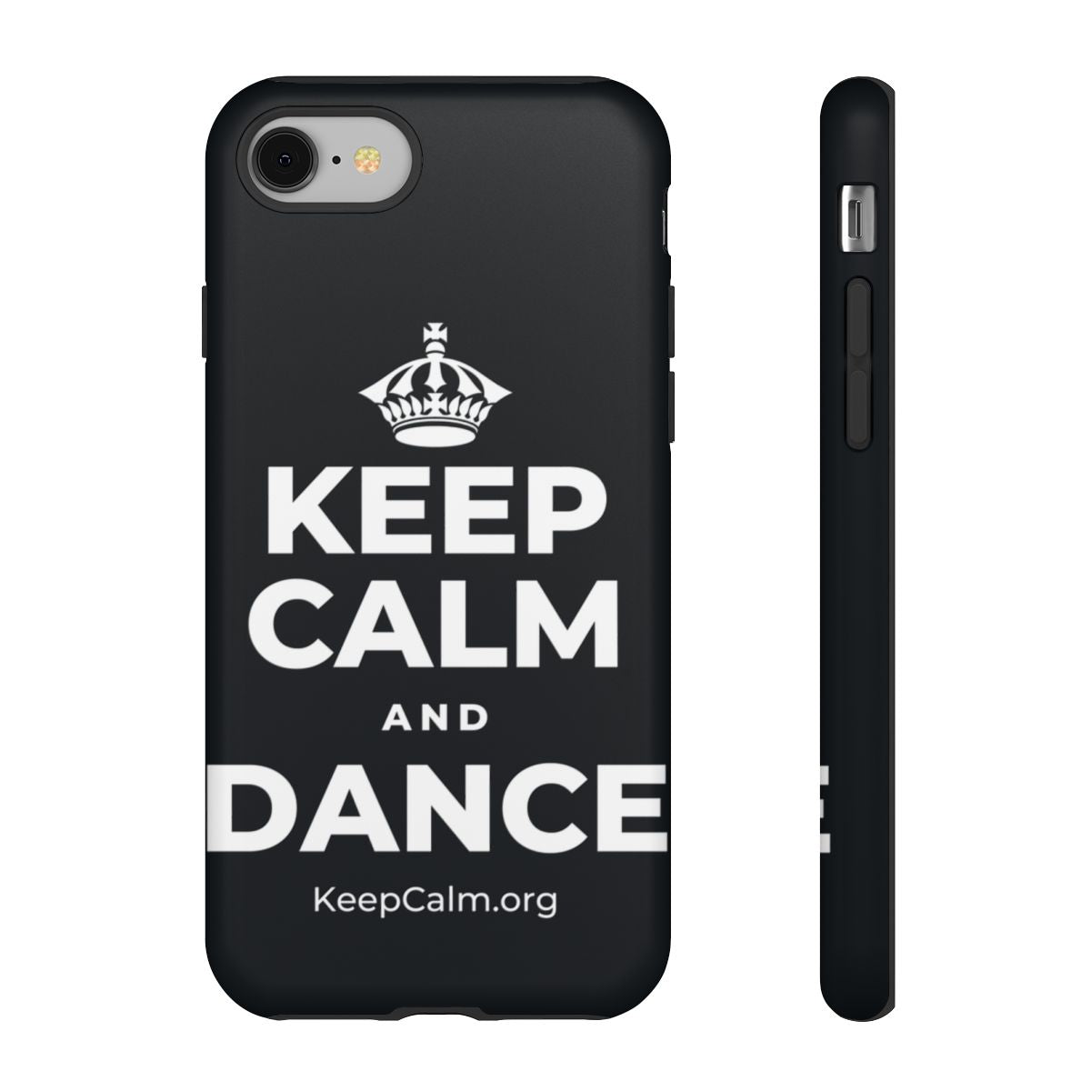 KEEP CALM AND DANCE Phone Case (Dark)