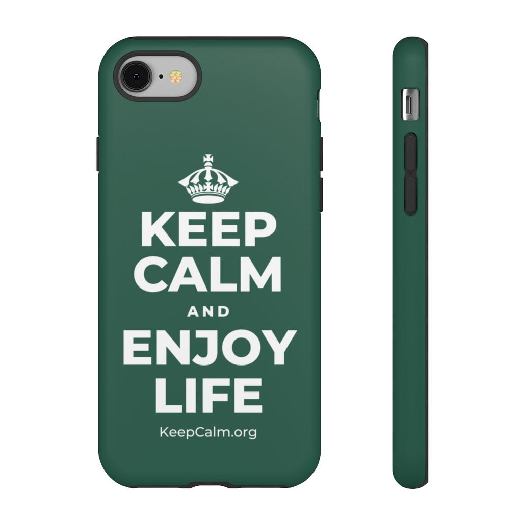 KEEP CALM AND ENJOY LIFE Phone Case