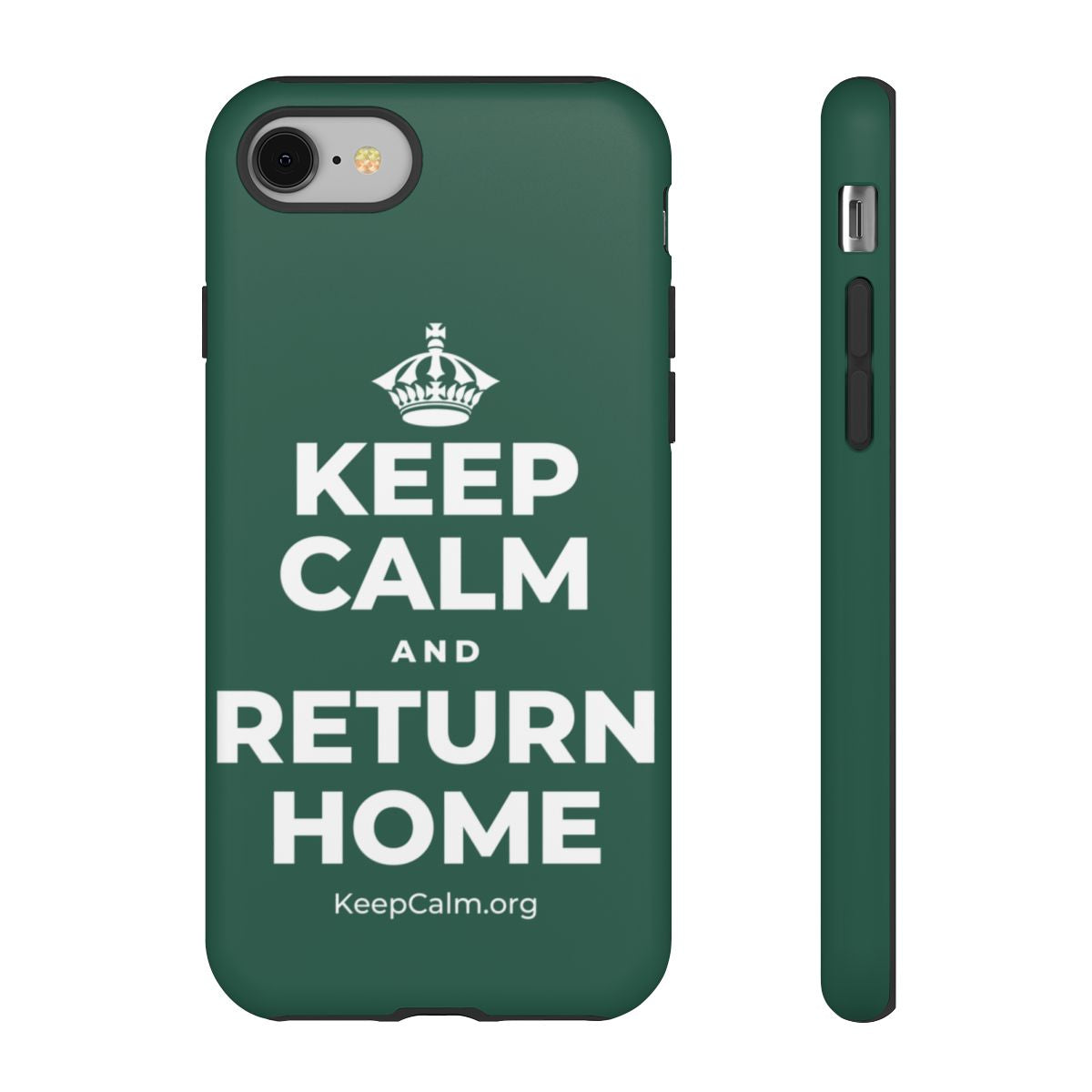 KEEP CALM AND RETURN HOME Phone Case