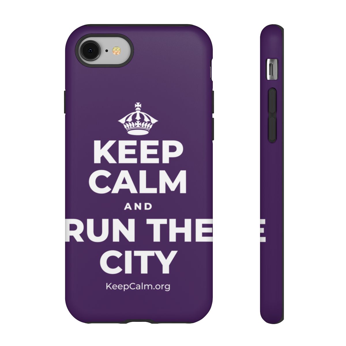 KEEP CALM AND RUN THE CITY Phone Case