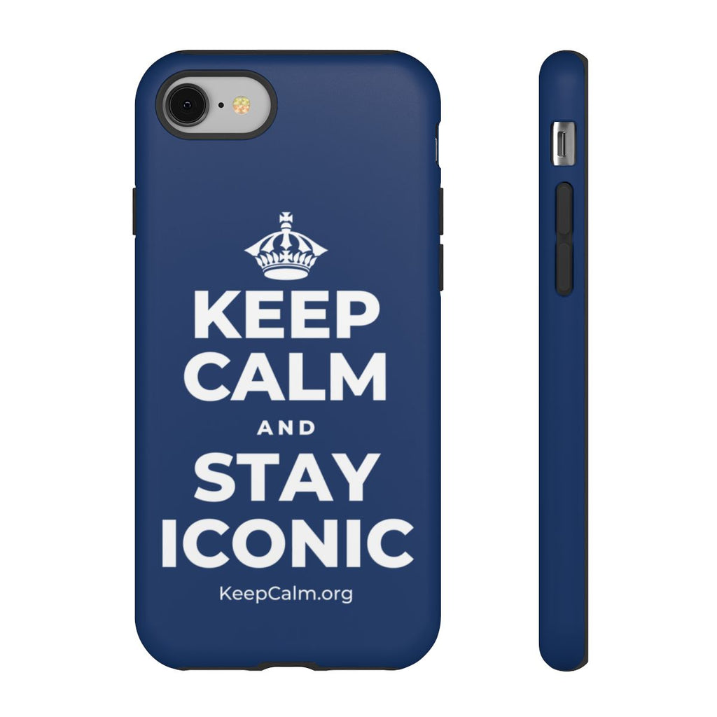 KEEP CALM AND STAY ICONIC Phone Case