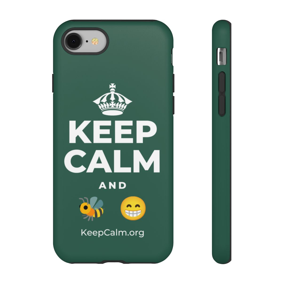 KEEP CALM AND BEE HAPPY Phone Case